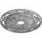 Ekena Millwork Loera Medallion (Canopies up to 6 1/4"), 26 5/8"OD x 4 1/2"ID x 1 3/8"P, Ultra Pure White Crackle CM26LOUWC - alternate 2